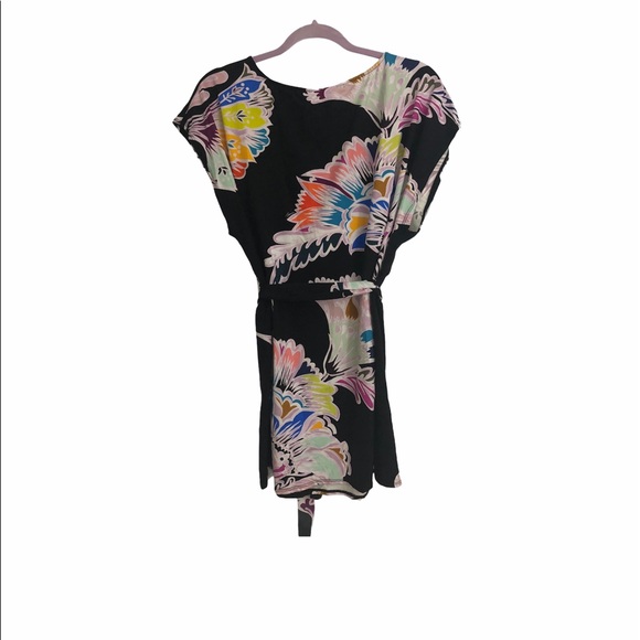 Trina Turk Seychelles Cover Up Tunic with Belt - Picture 4 of 11